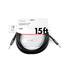 Кабель інструментальний FENDER CABLE PROFESSIONAL SERIES 15' BLACK M-228446 FENDER фото - Muzbox