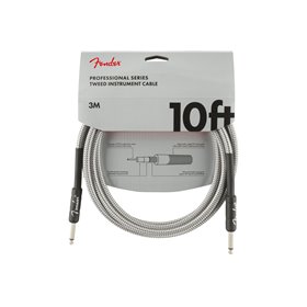 Кабель інструментальний FENDER CABLE PROFESSIONAL SERIES 10' WHITE TWEED M-228462 FENDER фото - Muzbox