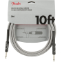 Кабель інструментальний FENDER CABLE PROFESSIONAL SERIES 10' WHITE TWEED M-228462 FENDER фото - Muzbox
