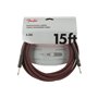 Кабель інструментальний FENDER CABLE PROFESSIONAL SERIES 15' RED TWEED M-228448 FENDER фото - Muzbox