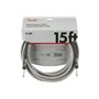 Кабель інструментальний FENDER CABLE PROFESSIONAL SERIES 15' WHITE TWEED M-228450 FENDER фото - Muzbox