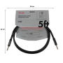 Кабель інструментальний FENDER CABLE PROFESSIONAL SERIES 5' BLACK M-228419 FENDER фото - Muzbox