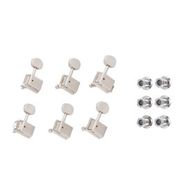 Кілки для електрогітари FENDER CLASSICGEAR TUNING MACHINE SET CHROME M-301347 FENDER фото - Muzbox