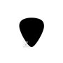 Медіатор GIBSON APRGG-74T 1/2 GROSS BLACK STANDARD STYLE/THIN M-A007031 GIBSON фото - Muzbox
