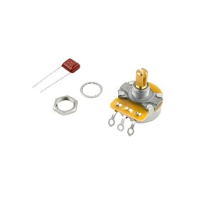 Потенціометр FENDER PURE VINTAGE 250K SPLIT SHAFT POTENTIOMETER M-55045 FENDER фото - Muzbox