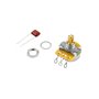 Потенціометр FENDER PURE VINTAGE 250K SPLIT SHAFT POTENTIOMETER M-55045 FENDER фото - Muzbox