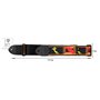 Ремінь гітарний FENDER STRAP 2" MONOGRAMMED BLACK/YELLOW/RED M-20515 FENDER фото - Muzbox