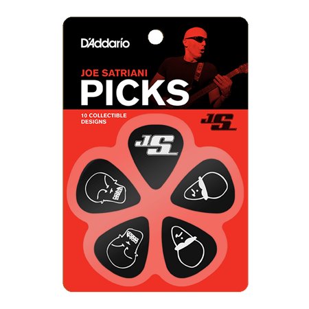 Медіатор D'ADDARIO PW1CBK4-10JS JOE SATRIANI MEDIUM J-41627 PLANET WAVES фото - Muzbox