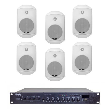 Комплект звуку DV audio LA1206MS5W для приміщення до 160 м.кв
