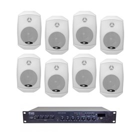 Комплект звуку DV audio LA1208MS4W для приміщення до 160 м.кв