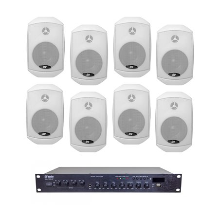Комплект звуку DV audio LA1208MS4W для приміщення до 160 м.кв