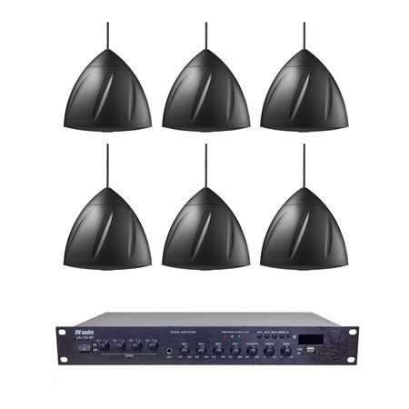 Комплект звуку DV audio LA1206PS5B для приміщення до 160 м.кв