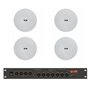 Комплект звуку DV audio LA804CMG6W для приміщення до 80м.кв.