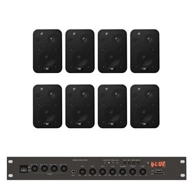 Комплект звуку DV audio LA808CON1B для приміщення до 160м.кв.