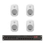 Комплект звуку DV audio LA804MS4W для приміщення до 80м.кв.