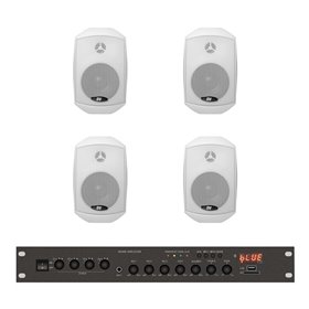 Комплект звуку DV audio LA804MS4W для приміщення до 80м.кв.