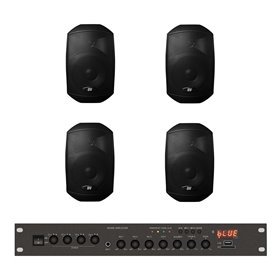 Комплект звуку DV audio LA804MS4B для приміщення до 80м.кв.