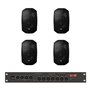 Комплект звуку DV audio LA804MS4B для приміщення до 80м.кв.