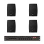 Комплект звуку DV audio LA804PB4B для приміщення до 120м.кв