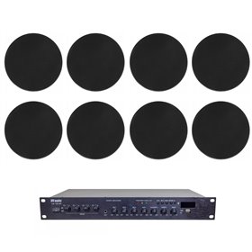 Комплект звуку DV audio LA1208CMG6B для приміщення до 200м.кв