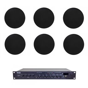 Комплект звуку DV audio LA1206CMG8B для приміщення до 150м.кв.
