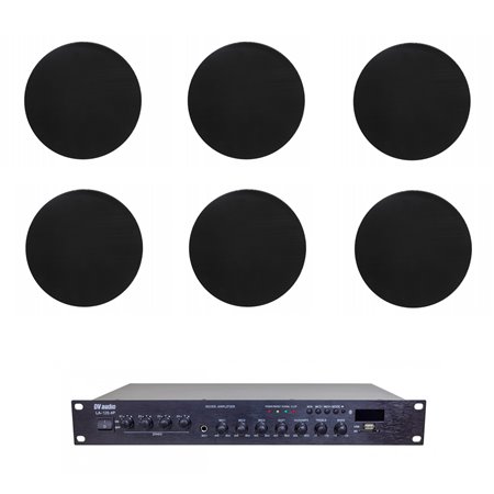 Комплект звуку DV audio LA1206CMG8B для приміщення до 150м.кв.