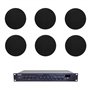 Комплект звуку DV audio LA1206CMG8B для приміщення до 150м.кв.