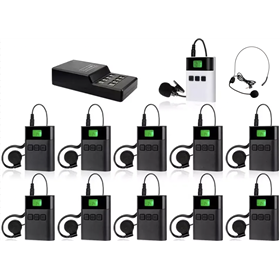 Бездротова система тур-гід DV audio TGD-KIT1T10R комплект