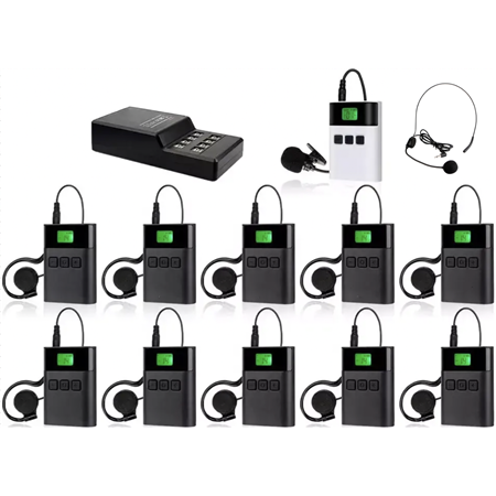 Бездротова система тур-гід DV audio TGD-KIT1T10R комплект