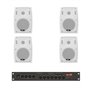 Комплект звуку DV audio LA1004PB4W для приміщення до 120м.кв