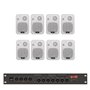 Комплект звуку DV audio LA1008CON1W для приміщення до 160м.кв.