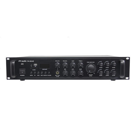 Трансляційний мікшер-підсилювач з USB DV audio PA-350-6Z