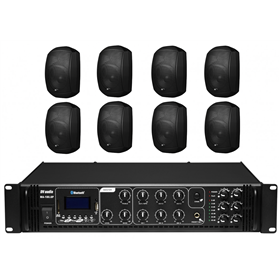 Комплект звуку DV audio MA1808MS6B для приміщення до 320 м.кв