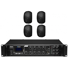 Комплект звуку DV audio MA1804MS6B для приміщення до 160 м.кв
