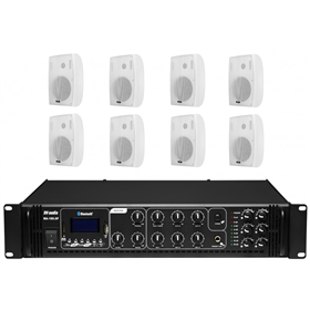 Комплект звуку DV audio MA1808PB6W для приміщення до 320 м.кв