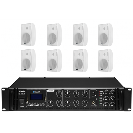 Комплект звуку DV audio MA1808PB6W для приміщення до 320 м.кв