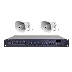 Комплект звуку DV audio LA1002HS50 для зони оповіщення до 1200 м.кв