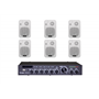 Комплект звуку DV audio DMA606CON1W для приміщення до 120м.кв.