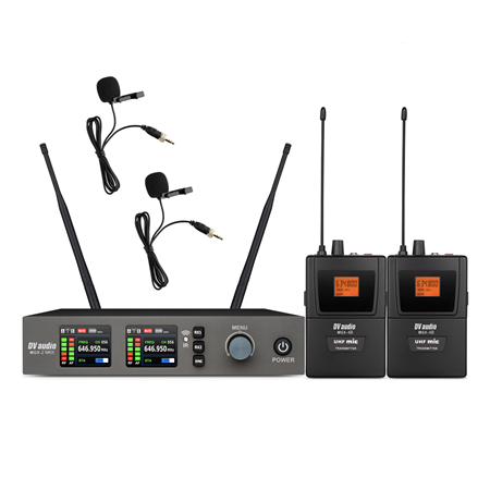 Радіосистема DV audio MGX-24B MKII з петличними мікрофонами