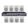 Комплект звуку DV audio DMA1808422W для приміщення до 240м.кв.