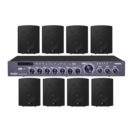 Комплект звуку DV audio DMA1808422B для приміщення до 240м.кв.