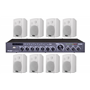 Комплект звуку DV audio DMA2408532W для приміщення до 240м.кв.