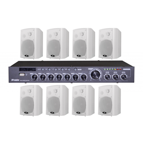 Комплект звуку DV audio DMA2408532W для приміщення до 240м.кв.