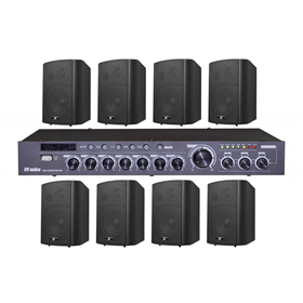 Комплект звуку DV audio DMA2408532B для приміщення до 240м.кв.
