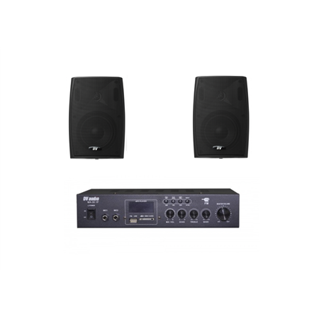 Комплект звуку DV audio MA301P2PB5B для приміщення до 60м.кв.