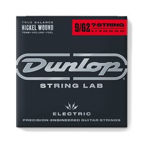Струни для гітари DUNLOP DEN09627 NICKEL WOUND ELECTRIC GUITAR STRINGS 09-62 | 7-STRING