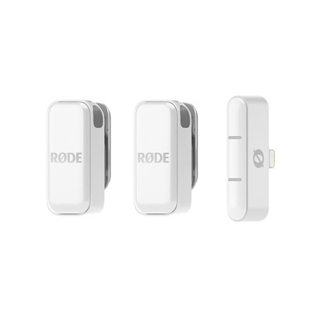 Мікрофонна радіосистема RODE Wireless Micro Lightning White