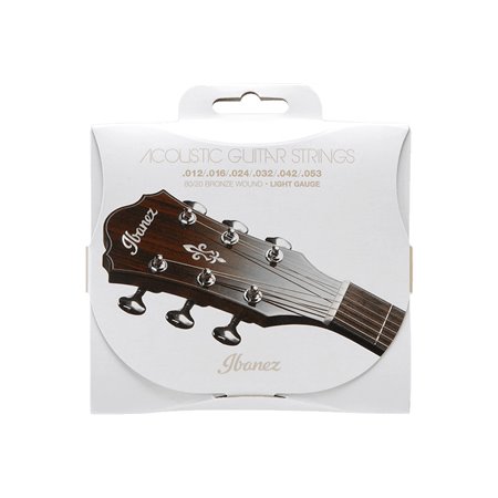 Струни для акустичних гітар IBANEZ IACS6C ACOUSTIC GUITAR STRING 12-53