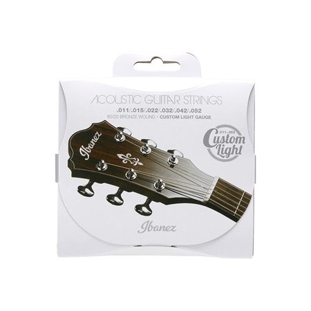 Струни для акустичних гітар IBANEZ IACS62C ACOUSTIC GUITAR STRING 11-52