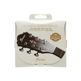 Струни для акустичних гітар IBANEZ IACSP6C ACOUSTIC GUITAR STRING 12-53 COATED